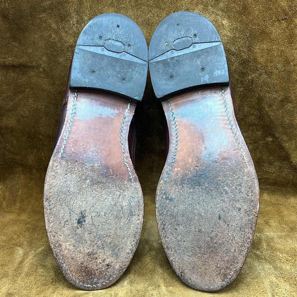 Wolverine 1000 Mile Brown Wingtip Shoes - Picture 6 of 8